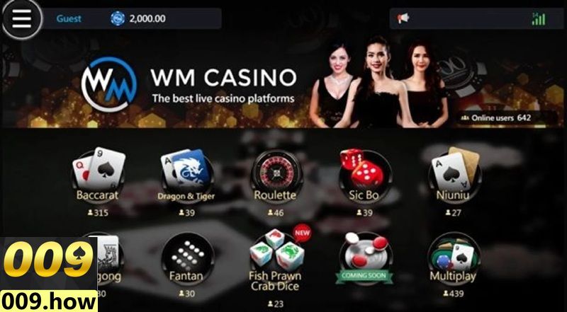 wm casino